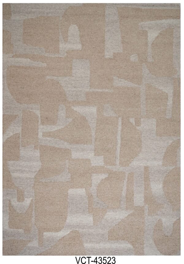 Sable Abstract Hand Tufted Woolen Carpets