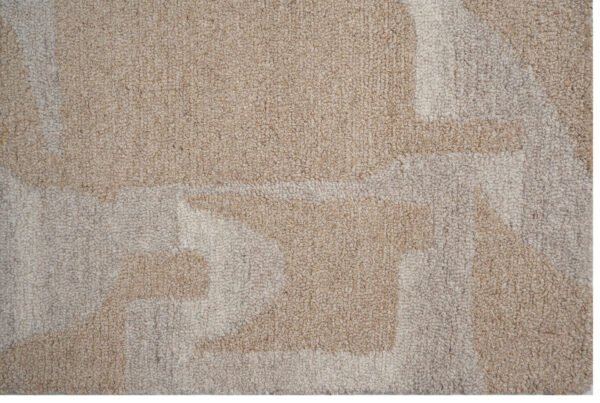 Sable Abstract Hand Tufted Woolen Carpets