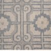 Zariah Silver Hand Tufted Woolen Carpets