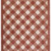 Rustic Checkered Gingham Hand Tufted Carpets