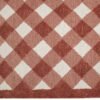Rustic Checkered Gingham Hand Tufted Carpets