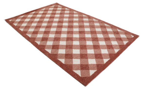 Rustic Checkered Gingham Hand Tufted Carpets